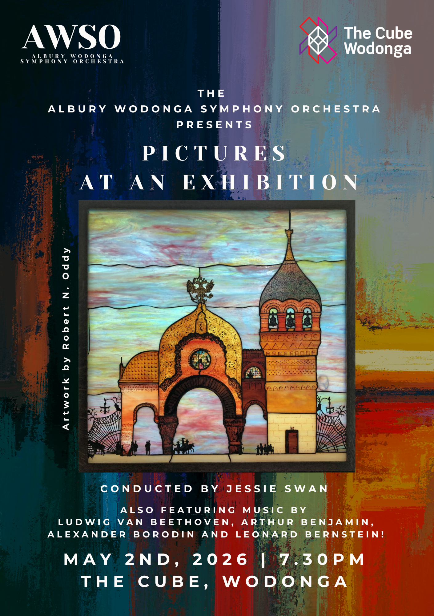 Pictures at an Exhibition: about the poster and program artwork